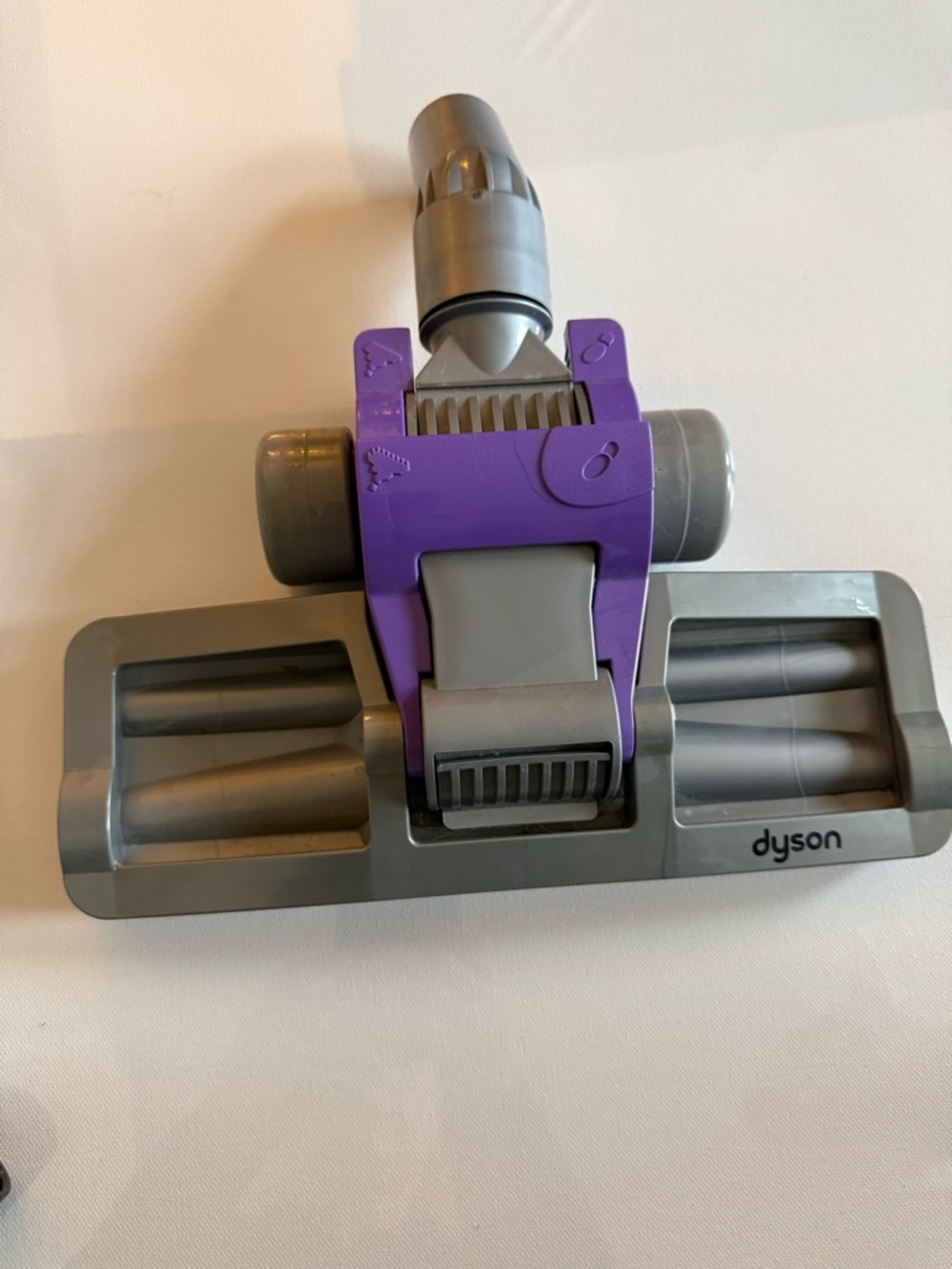 Dyson Vacuum Floor and Multi-Surface Brush Heads - Gray & Purple - Picture 2 of 5